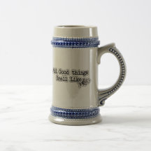 Todas las buenas cosas huelen como la pesca divert taza