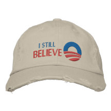 Todavía creo - el casquillo bordado Obama Gorras Bordadas