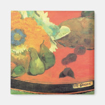 Todavía de Paul Gauguin vida Imán Para Frigorifico
