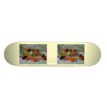 Todavía de Renoir la vida con Fruit mediterránea,  Patines