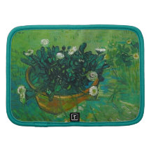Todavía de Van Gogh cuenco de la vida con las marg Planificador