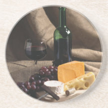 Todavía del vino prácticos de costa de la vida posavasos cerveza