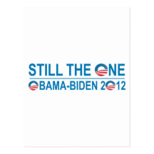 TODAVÍA EL UN - OBAMA - BIDEN 2012 TARJETAS POSTALES