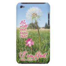 Todavía esté y sepa la cita del verso de la biblia barely there iPod protectores