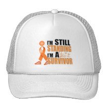 Todavía superviviente de la leucemia gorras de camionero