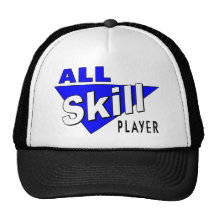 todo el blanco de la habilidad gorra