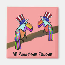 Todo el imán americano de Toucan