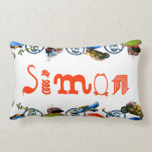 Todo el muchacho de las cosas personalizado/capric almohada