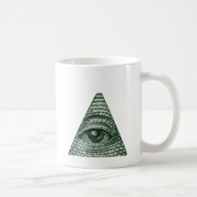 Todo el ojo que ve tazas de café