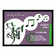 ¡Todo ese fiesta del ~ del jazz conmigo! Invitacio Comunicados Personales