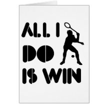 Todo lo que lo hago es triunfo en el Racquetball Felicitacion