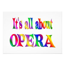 Todo sobre ópera invitacion personal 