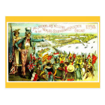 Todos acogen con satisfacción - la postal