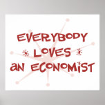 Todos ama a un economista posters