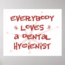 Todos ama a un higienista dental impresiones