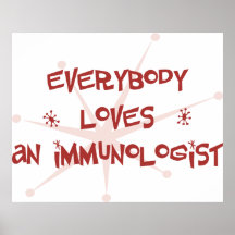 Todos ama a un inmunologista posters