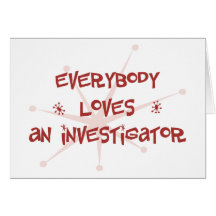 Todos ama a un investigador tarjetas