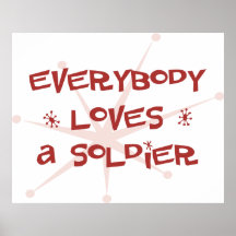 Todos ama a un soldado poster