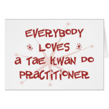 Todos ama un Tae Kwan hace al médico Tarjeta