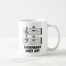 ¡Todos cerró para arriba! Tazas De Café