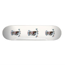 Todos los caminos llevan al perro del gnomo patinetas personalizadas