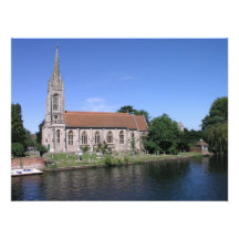 Todos los santos, Marlow, Buckinghamshire Arte Fotografico