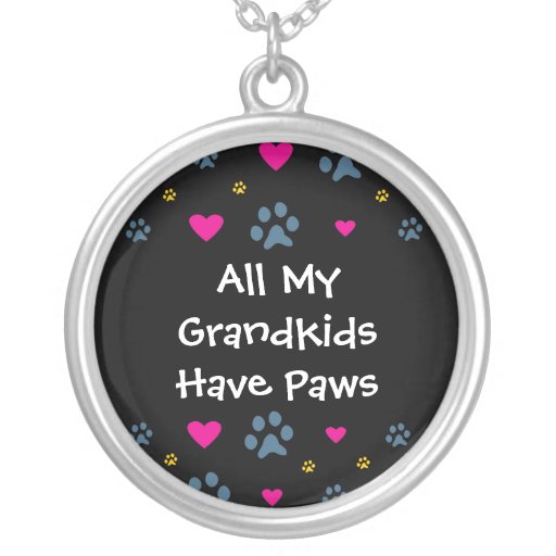 Todos mis Grandkids-Nietos tienen patas Colgante