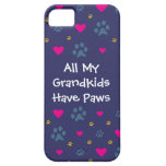 Todos mis Grandkids-Nietos tienen patas iPhone 5 Protector