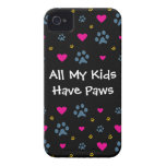 Todos mis Niño-Niños tienen patas iPhone 4 Protectores
