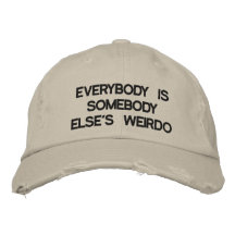 TODOS… WEIRDO GORRA BORDADA