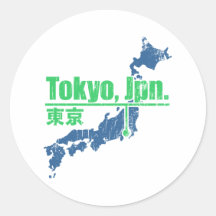 Tokio retra pegatinas  