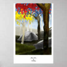 Tolerancia del otoño por W.M.Ley Poster