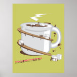 Toma un pueblo para despertarme encima de la impre poster