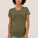 Tomaré un poco café con mi crema y azúcar camisetas