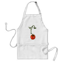 Tomate de la vid delantal