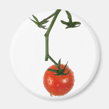 Tomate de la vid imán de nevera