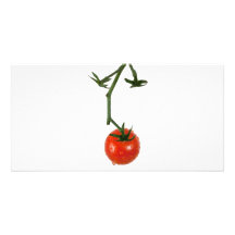 Tomate de la vid tarjeta personal