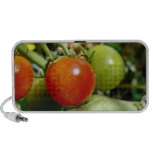 Tomates de cereza maduros iPhone altavoz