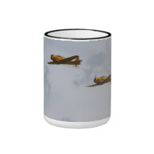 Tome el vuelo taza de café