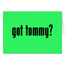 ¿tommy conseguido? felicitaciones