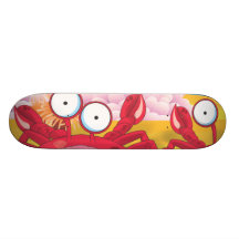 Tony el cangrejo patineta personalizada
