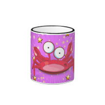 Tony el cangrejo tazas de café