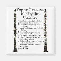 Top 10 del Clarinet Imán De Frigorifico