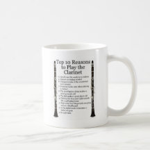 Top 10 del Clarinet Tazas