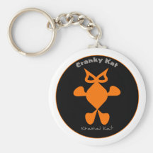 Top Cat, gato fresco, Kat irritable Kranial Kat Llavero Personalizado