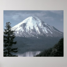 Top majestuoso de Mountian Posters