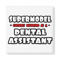 Top model. Ayudante de dentista imanes