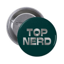 Top Nerd Anstecknadel