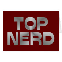Top Nerd Grußkarten