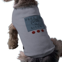 Top virtual del perrito del mascota camiseta de perrito